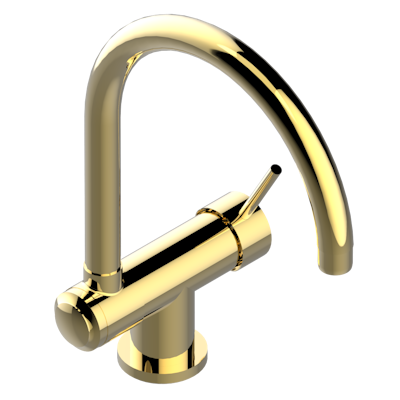 THG Paris Tendance Single Hole Kitchen Faucet with Movable Spout For Window Opening by THG Paris