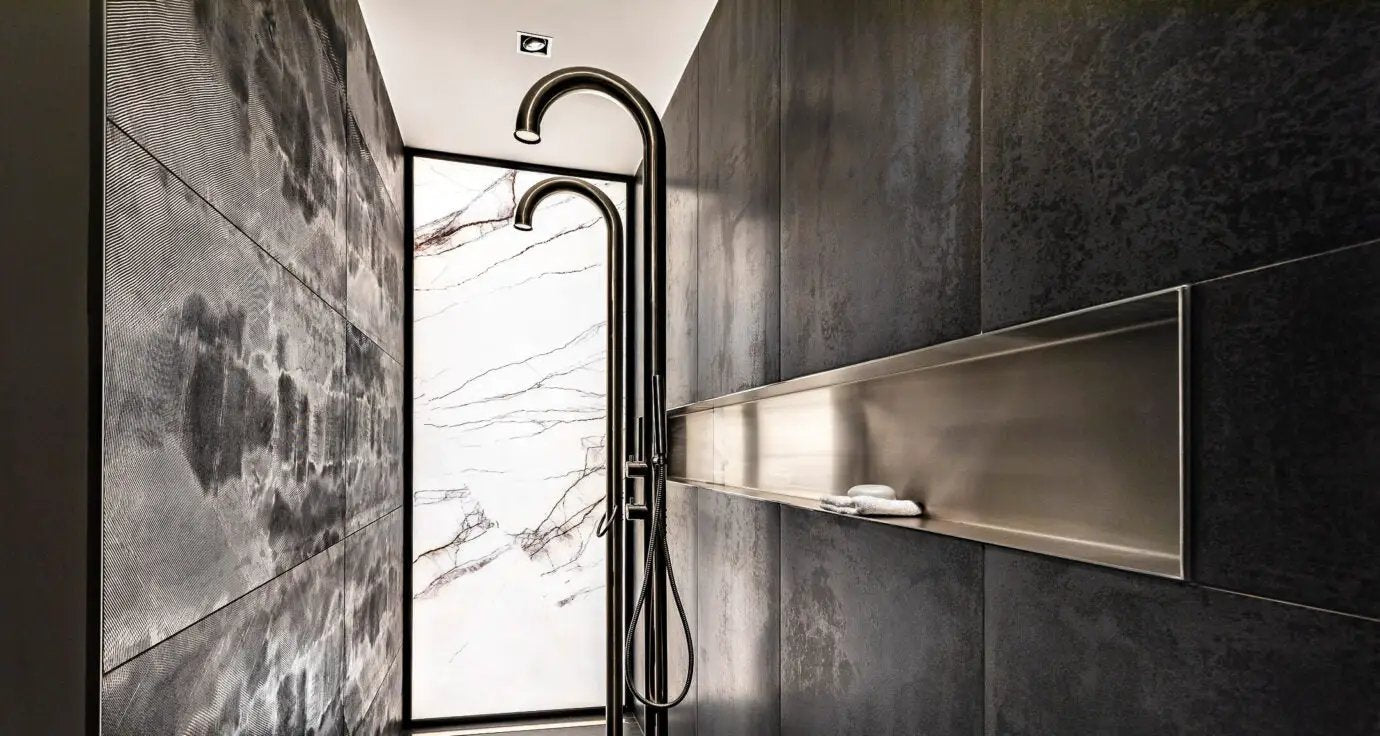brushed shower