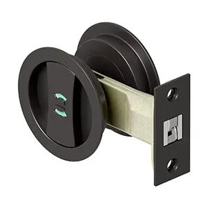 Deltana SLIDING DOOR ROUND PRIVACY LOCK by Deltana