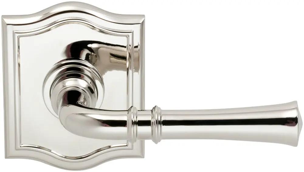 Omnia Prodigy Interior Traditional Lever Latchset with Arched Rose by Omnia