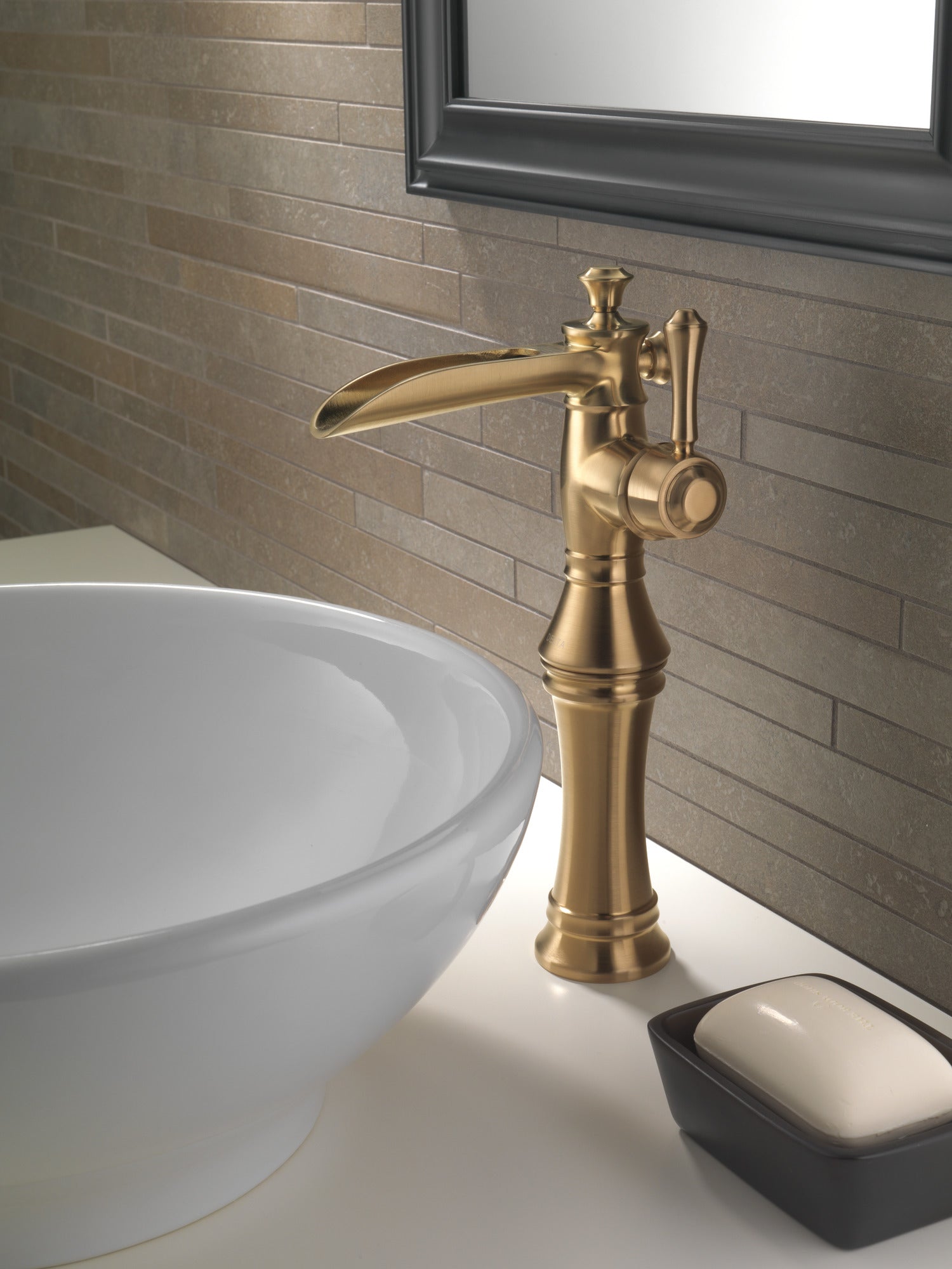 champagne bronze bathroom faucet