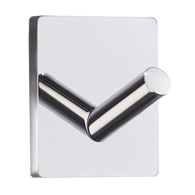 chromed stainless steel single hook