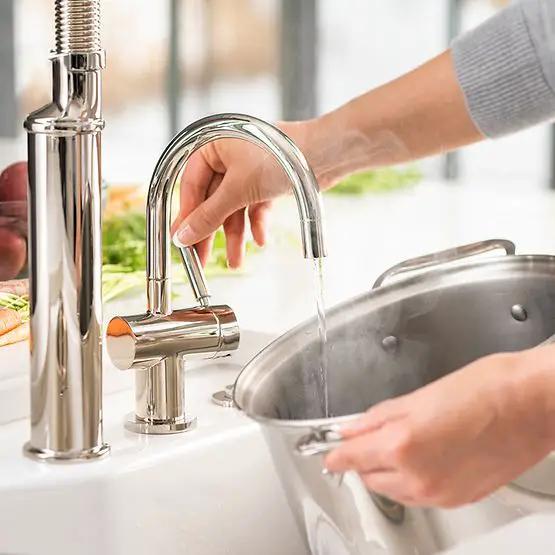 matte black faucet