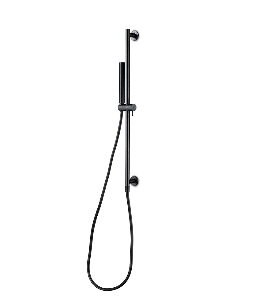 JEE-O Slimline Hand Shower Set Stainless Steel with Integrated Sliding Bar