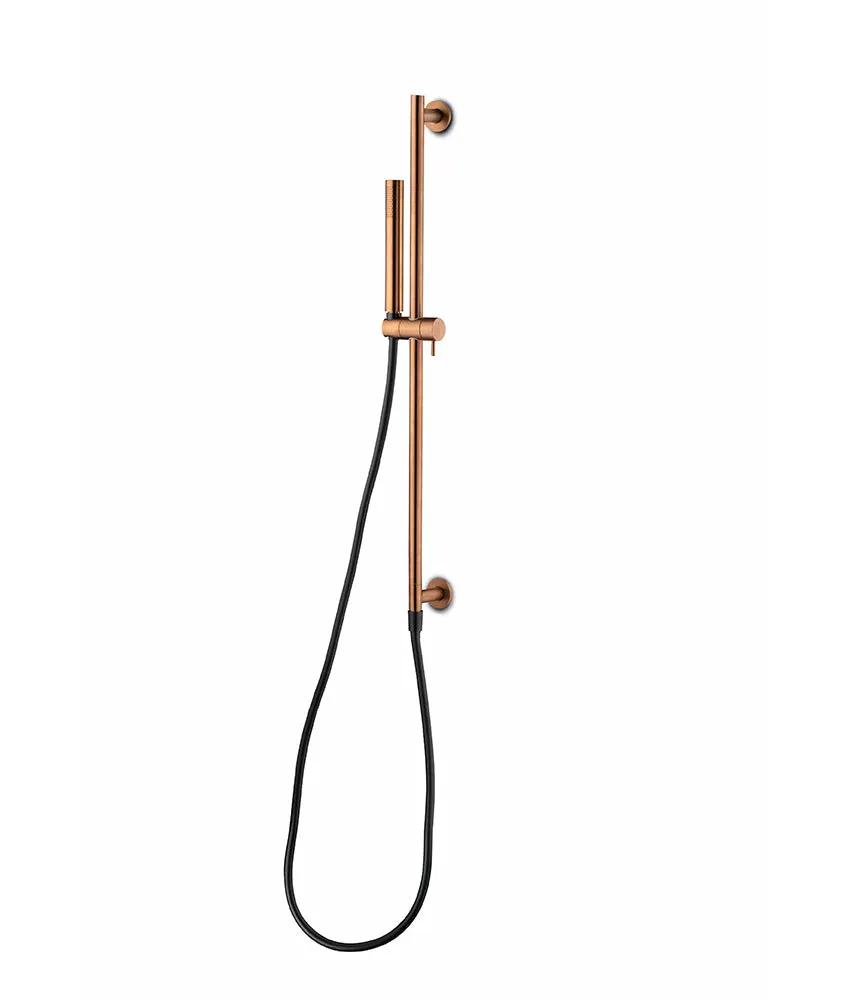JEE-O Slimline Hand Shower Set Stainless Steel with Integrated Sliding Bar by Jee-O