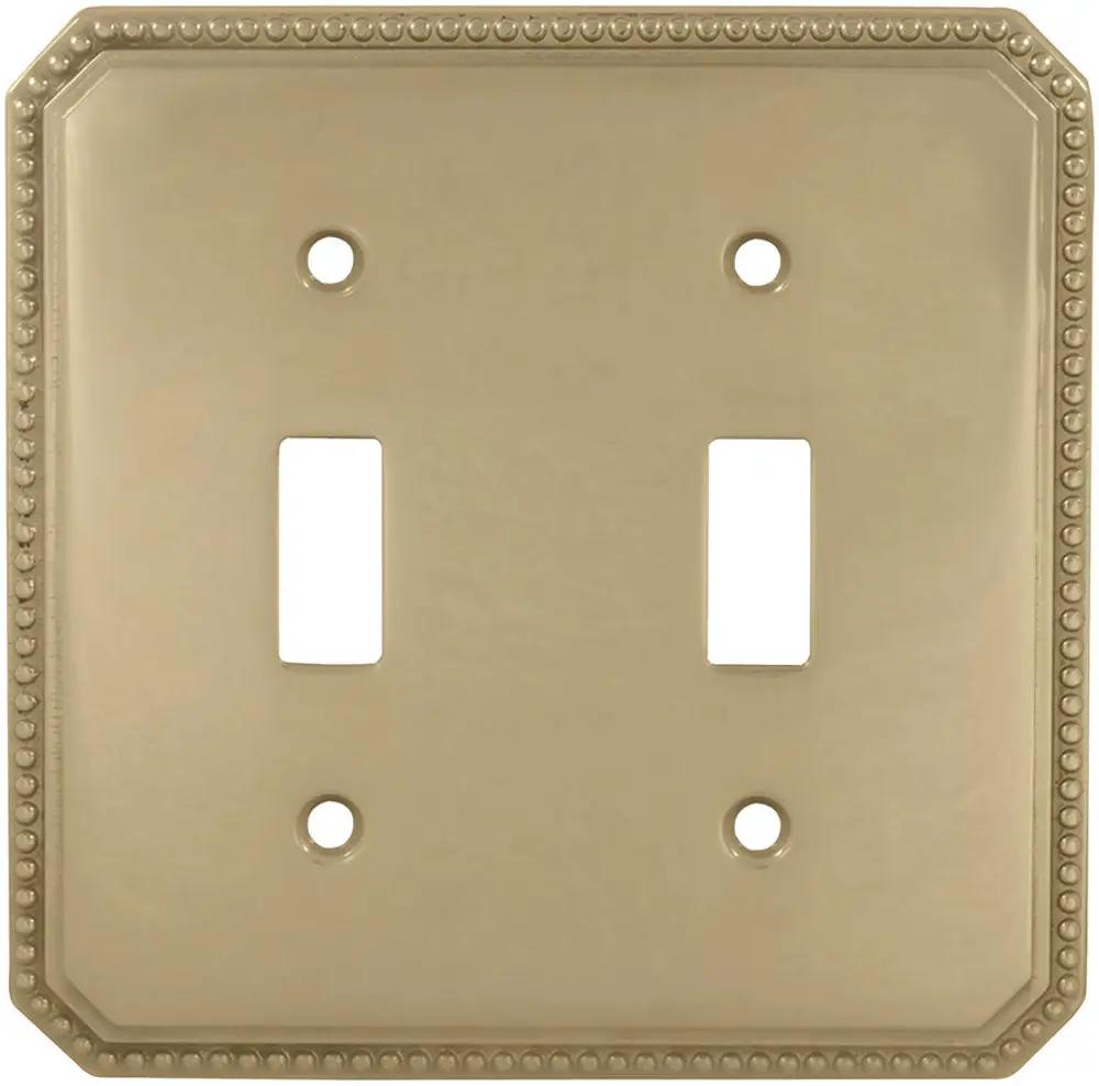 polished stainless steel switchplate