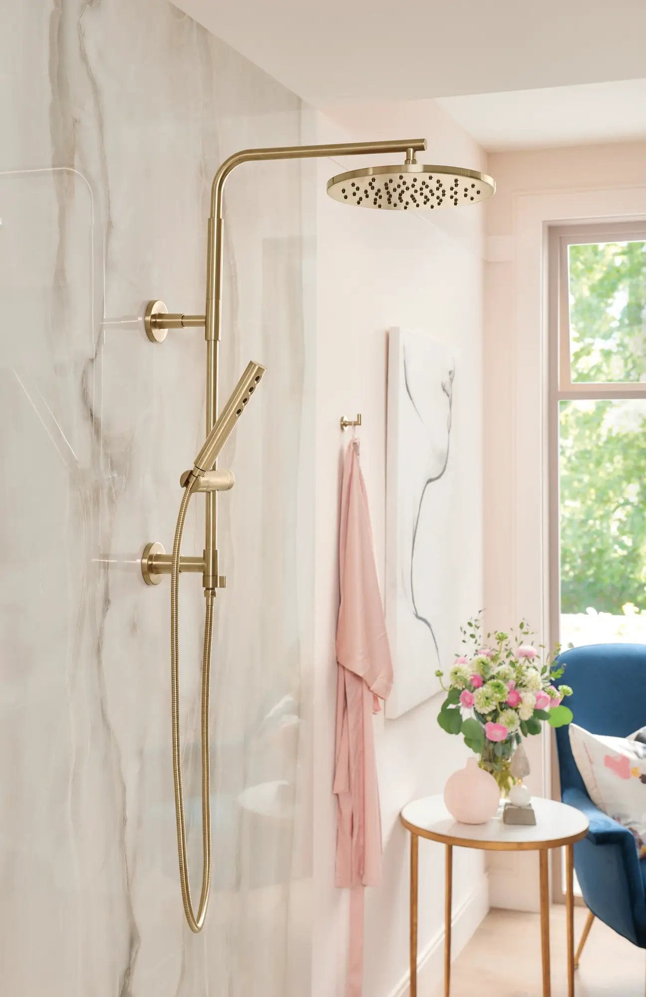 luxe gold robe hook