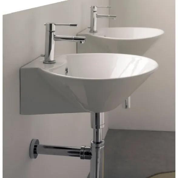 white bathroom sink