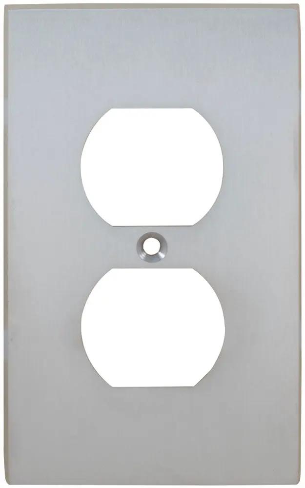satin chrome switchplate