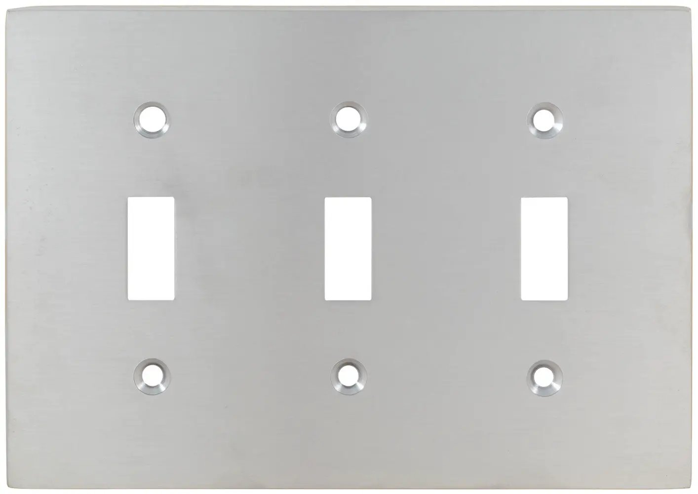 satin chrome switchplate