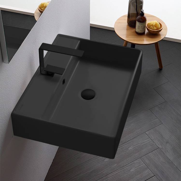 matte black bathroom sink