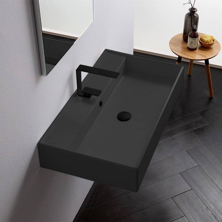 matte black bathroom sink