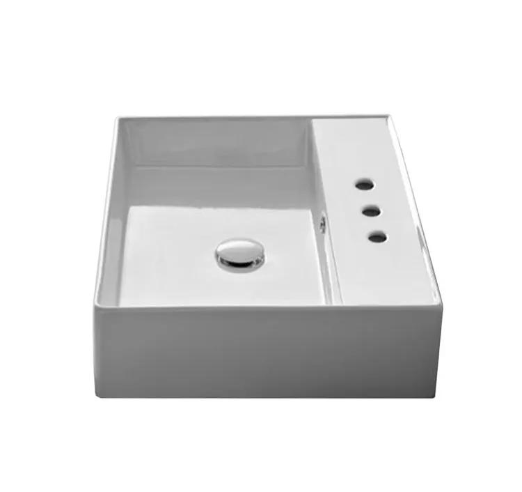 Nameeks Scarabeo 18-1/4" Ceramic Wall Mounted/Vessel Bathroom Sink - Includes Overflow by Nameeks