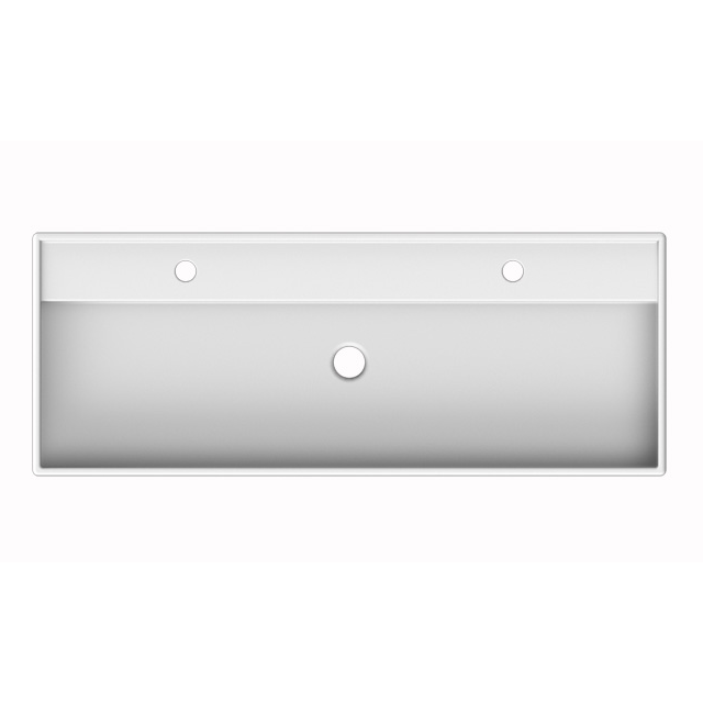 Nameeks Scarabeo 47-1/4" Ceramic Bathroom Sink for Vessel or Wall Mounted Installation - Includes Overflow by Nameeks