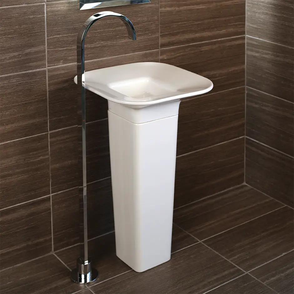 white sink