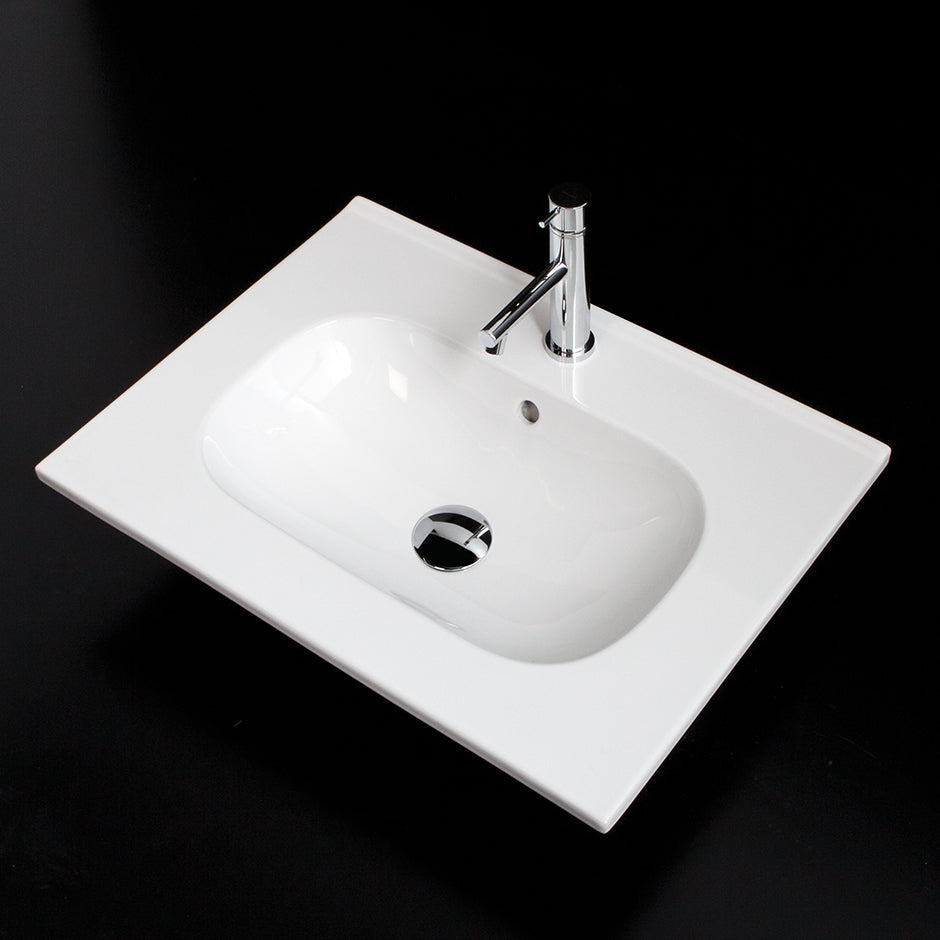 white sink