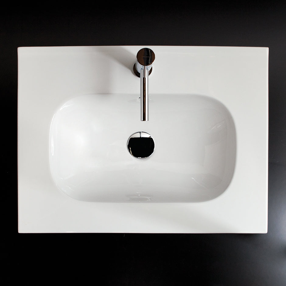 white sink