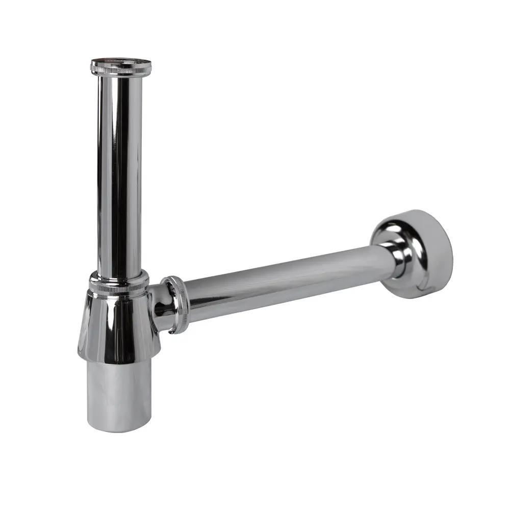 polished chrome trap