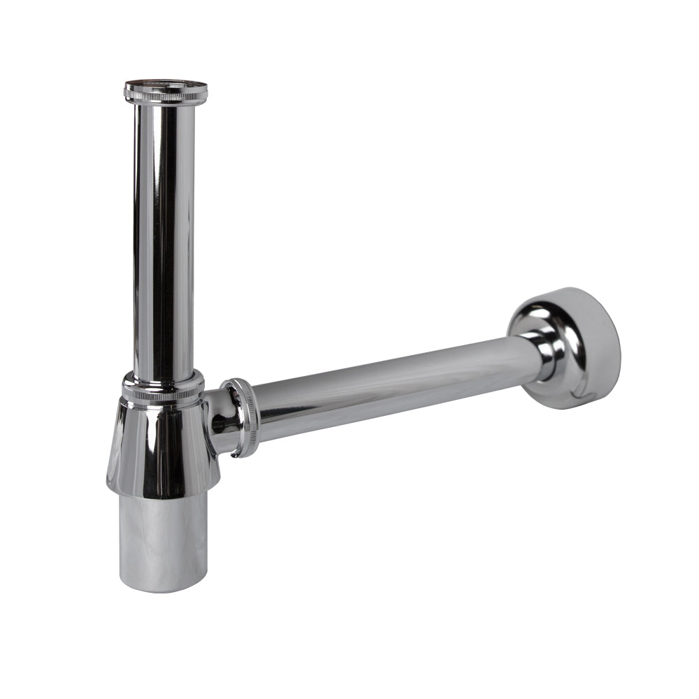 polished chrome trap