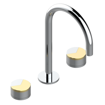 THG Paris Yoko Delta Widespread Lavatory Set with Drain by THG Paris