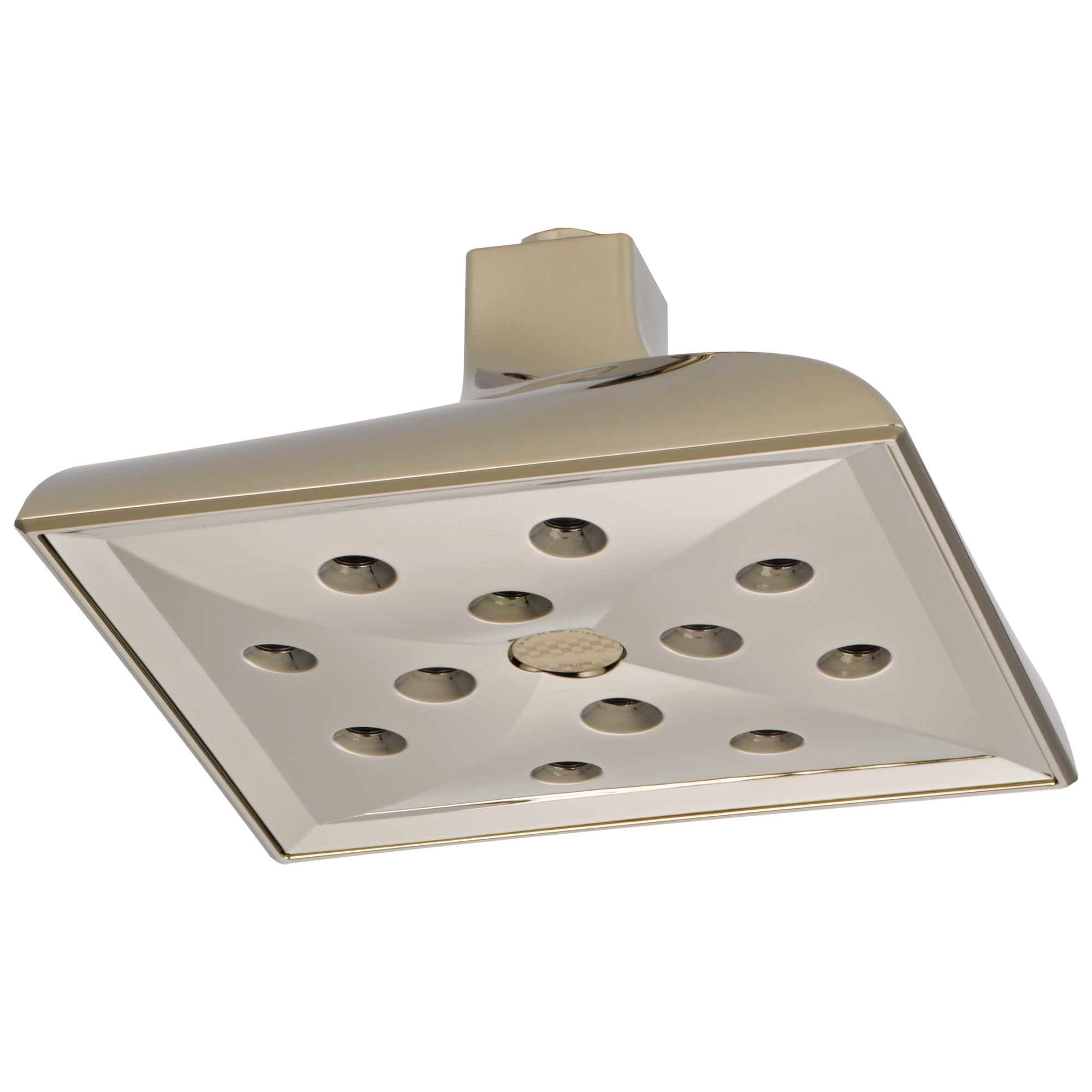 polished nickel showerhead