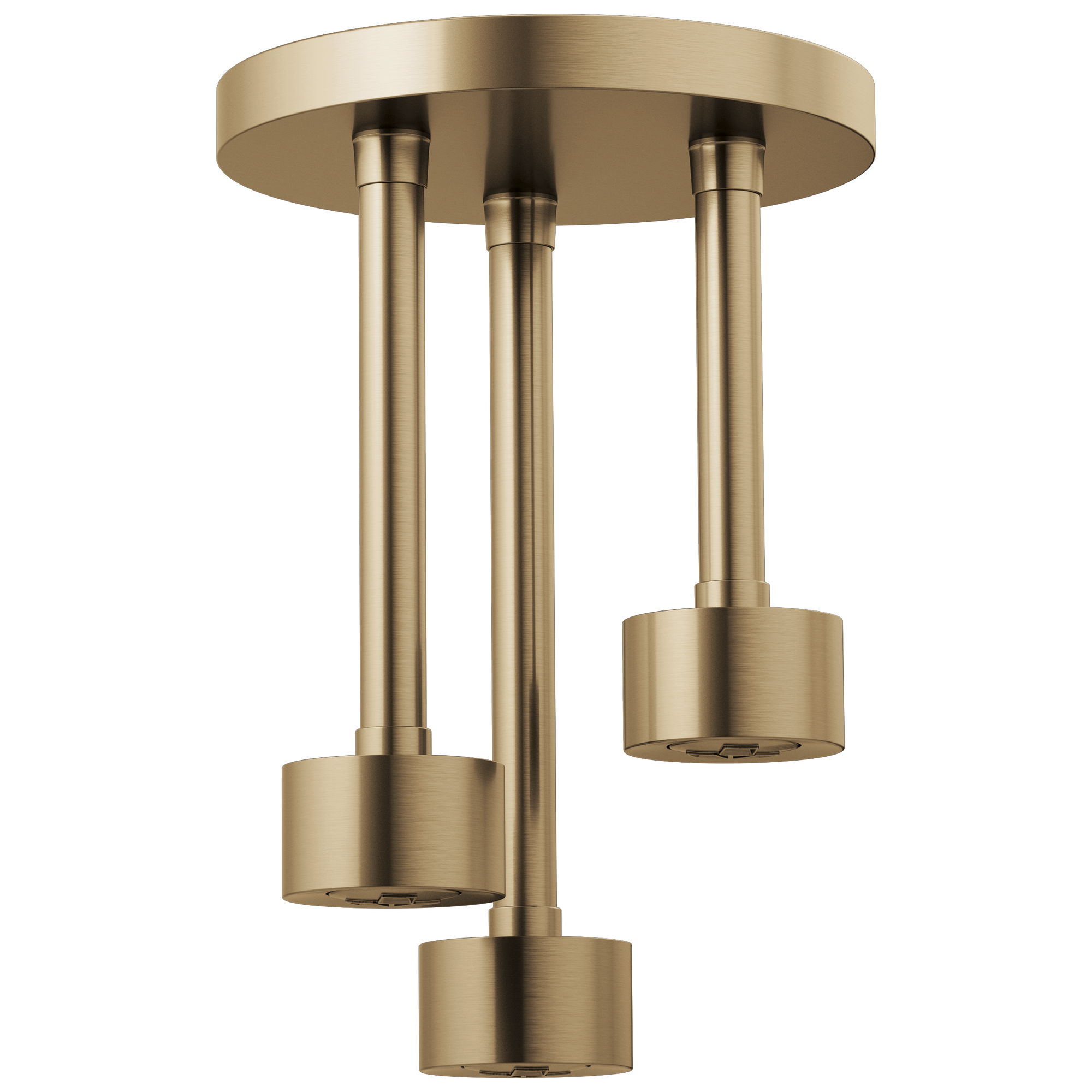 Brizo Universal Showering Linear Round Single-Function H2Okinetic Pendant Raincan Shower Head by Brizo