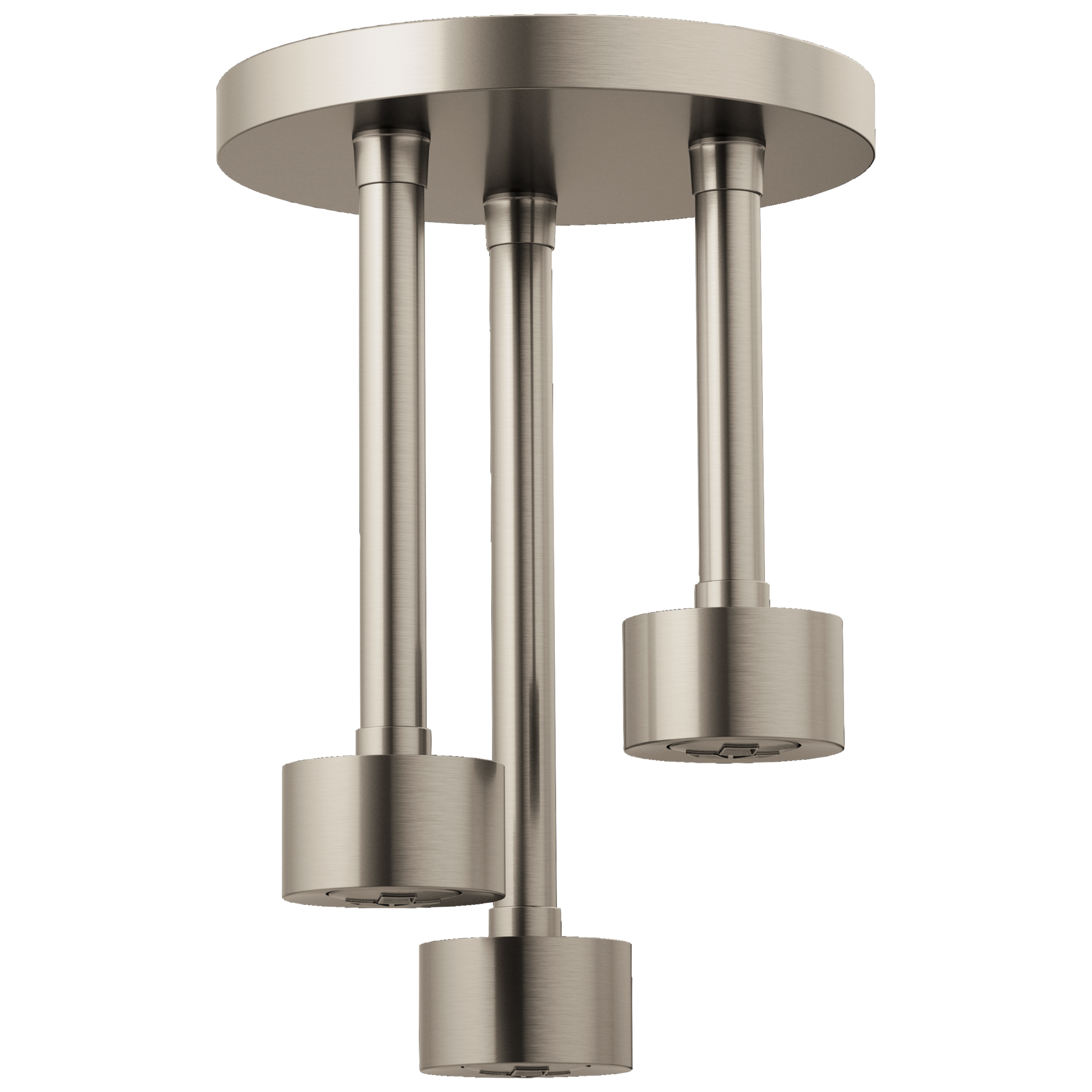 Brizo Universal Showering Linear Round Single-Function H2Okinetic Pendant Raincan Shower Head by Brizo