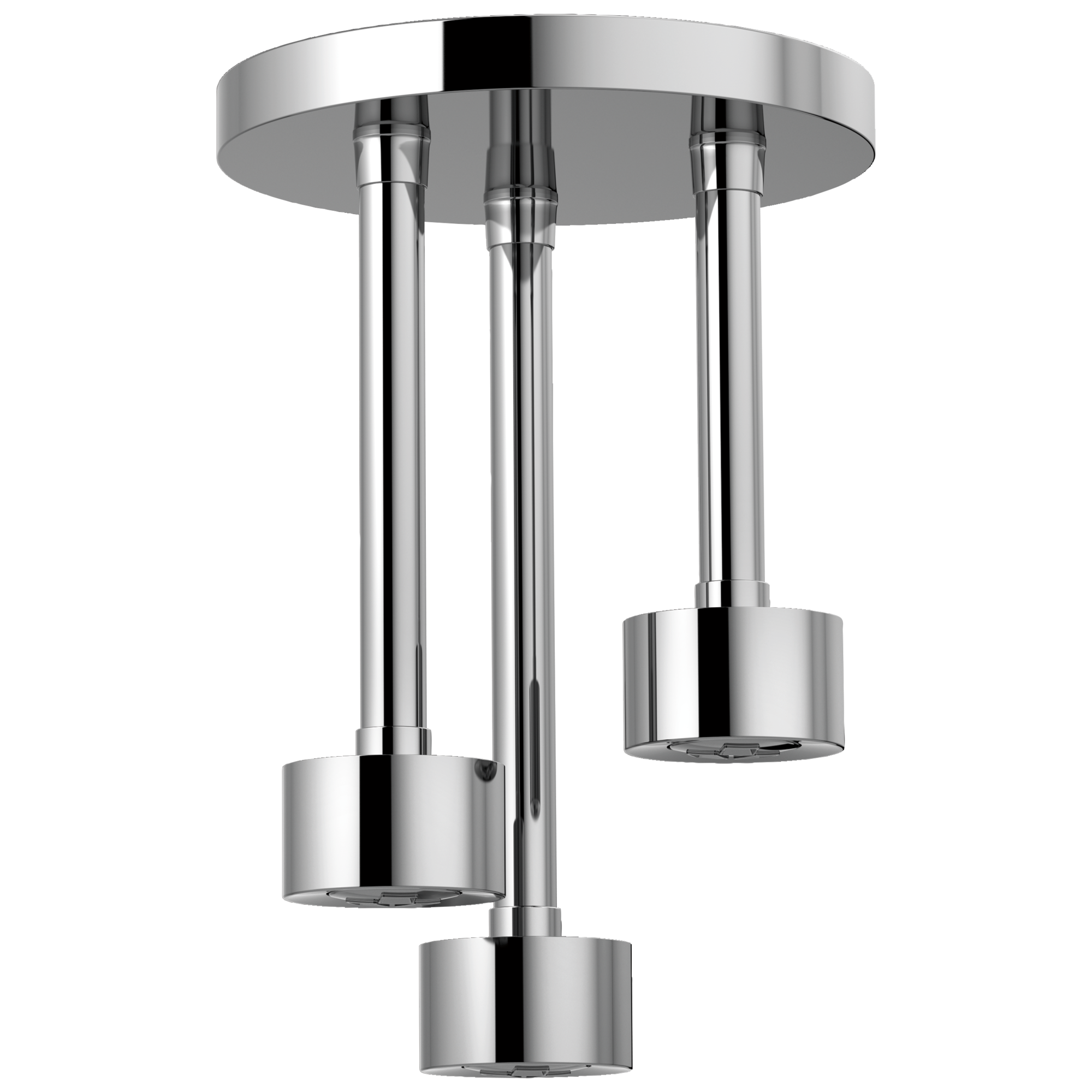 chrome shower head