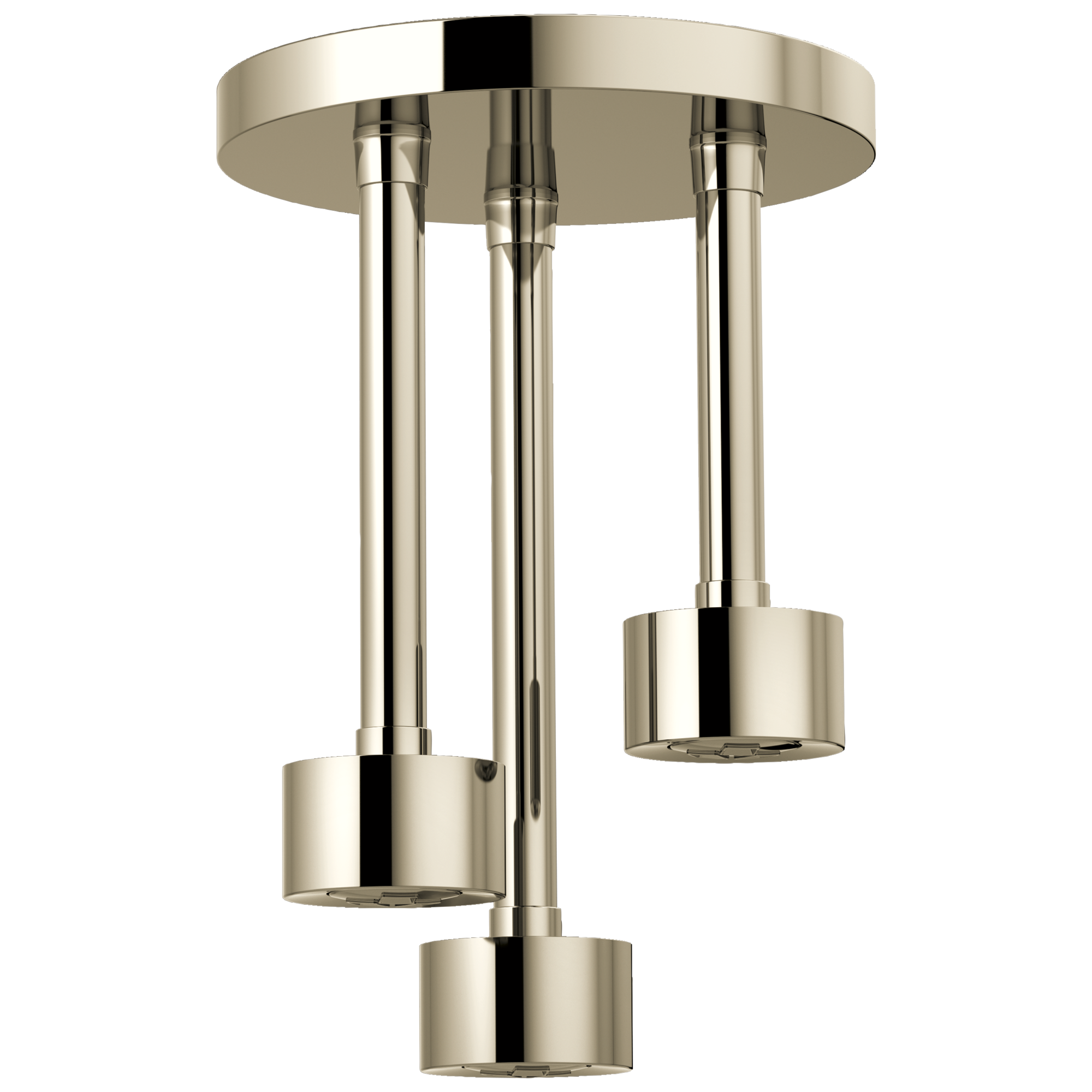 Brizo Universal Showering Linear Round Single-Function H2Okinetic Pendant Raincan Shower Head by Brizo