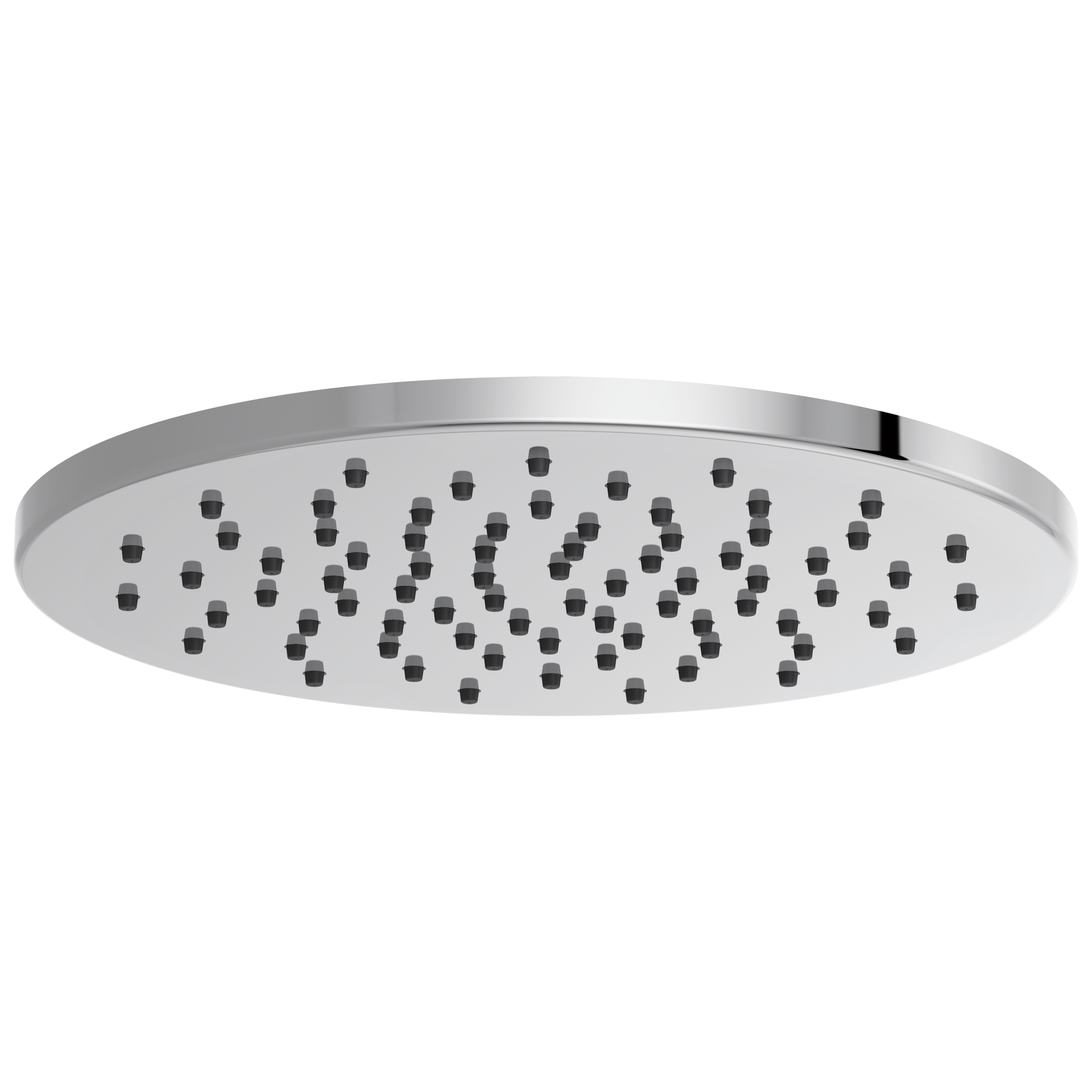 chrome shower head