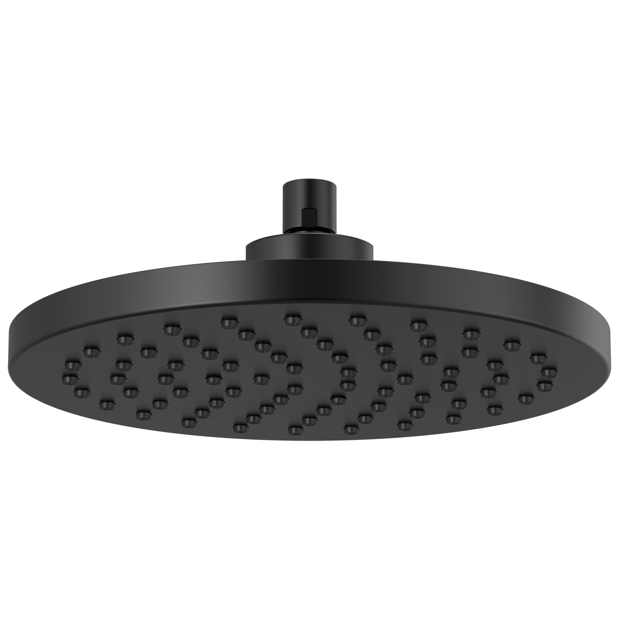 matte black shower head