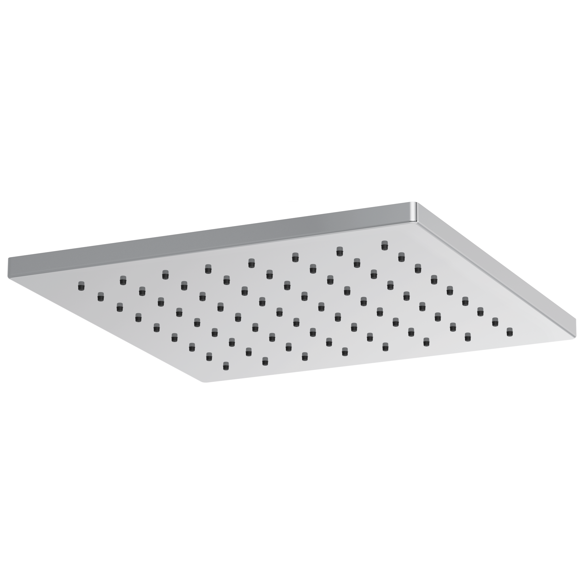 chrome shower head