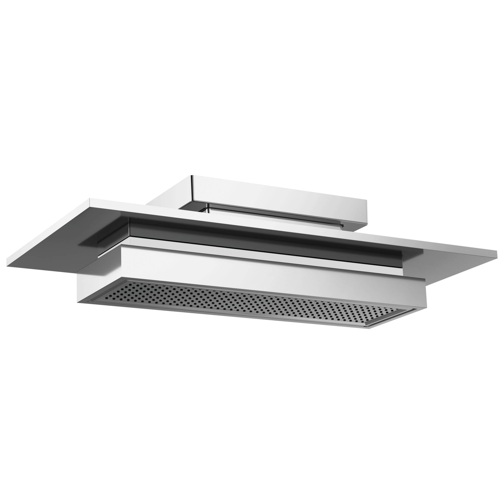 chrome shower head