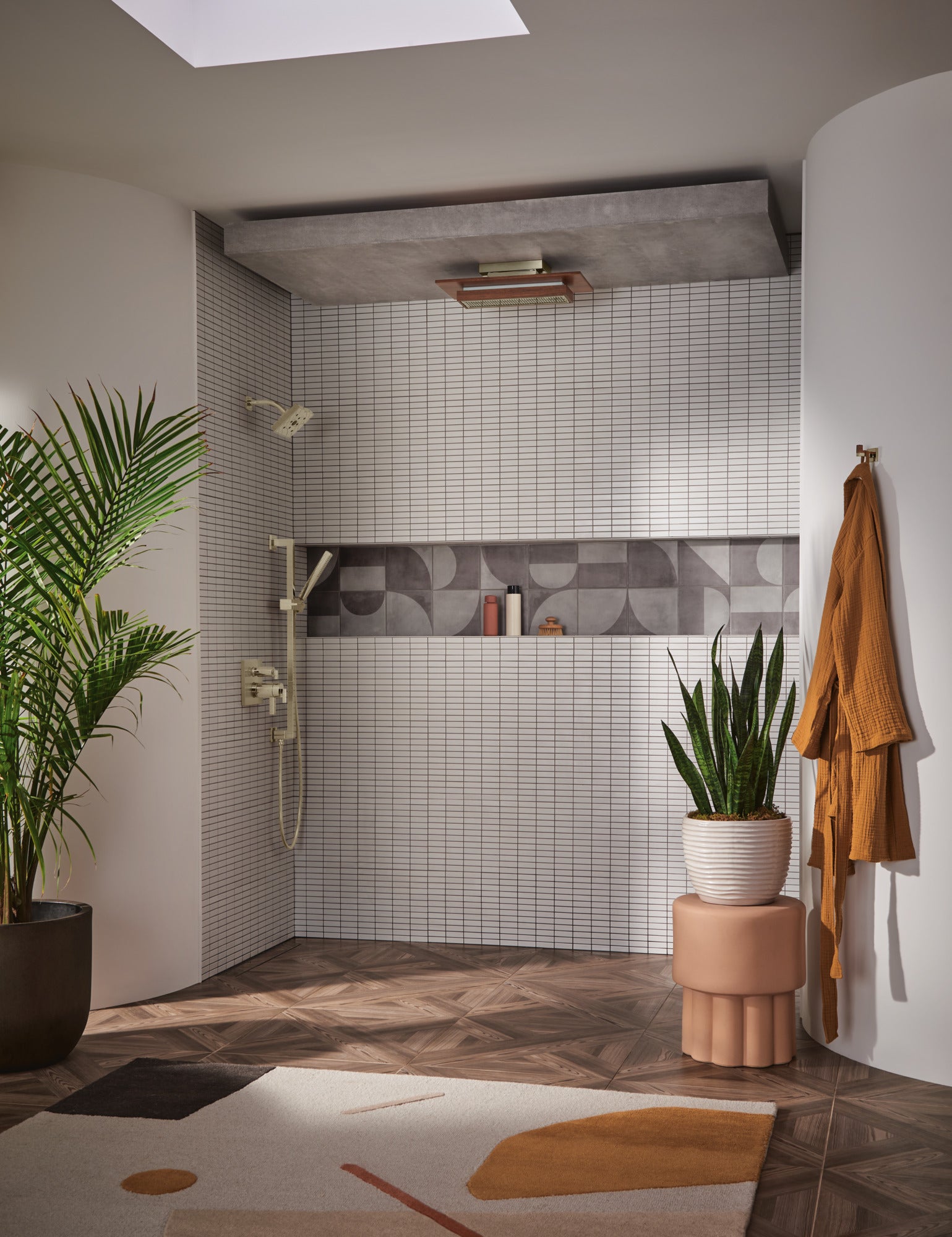 polished nickel handshower