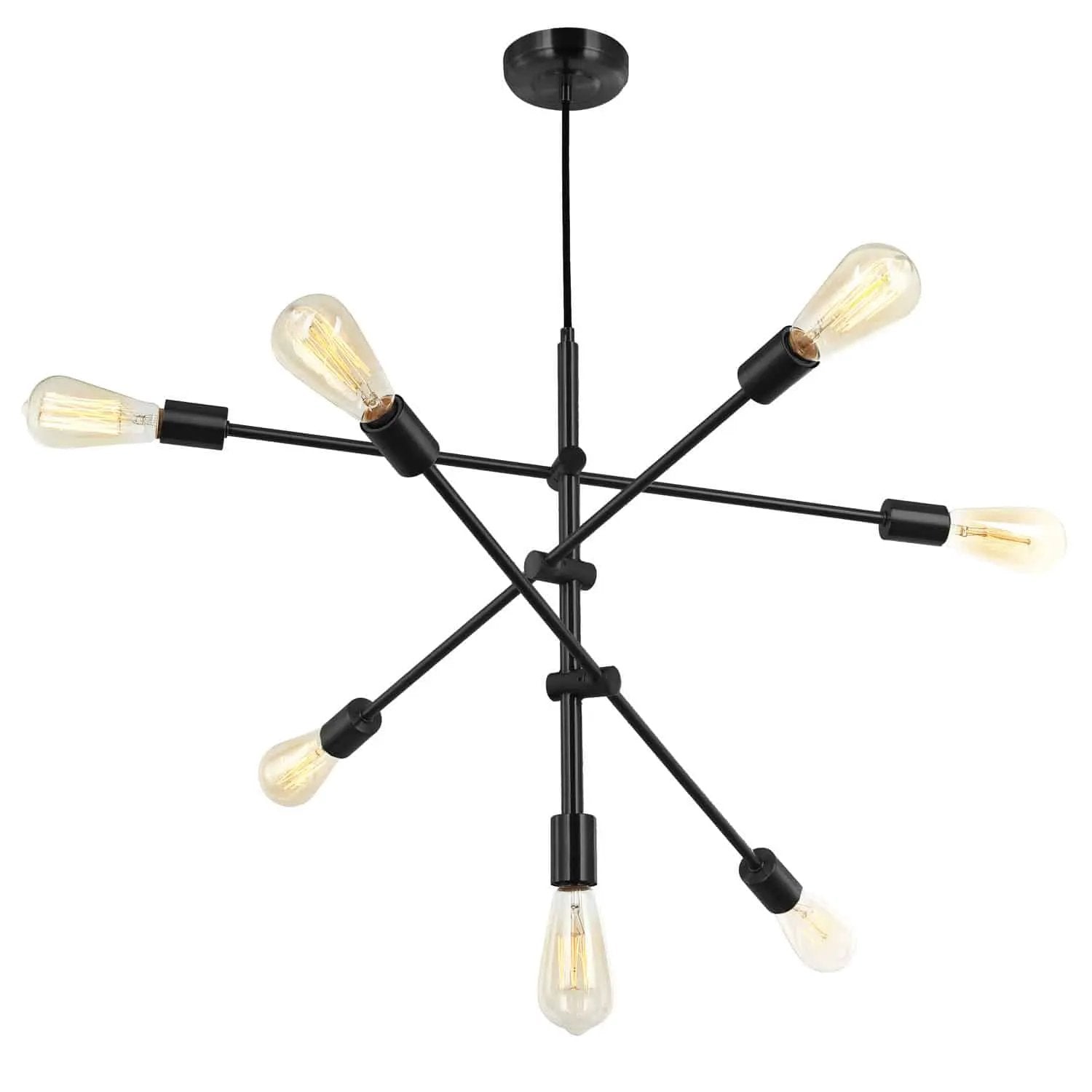 Dainolite 7 Light Incandescent Adjustable Pendant by Dainolite