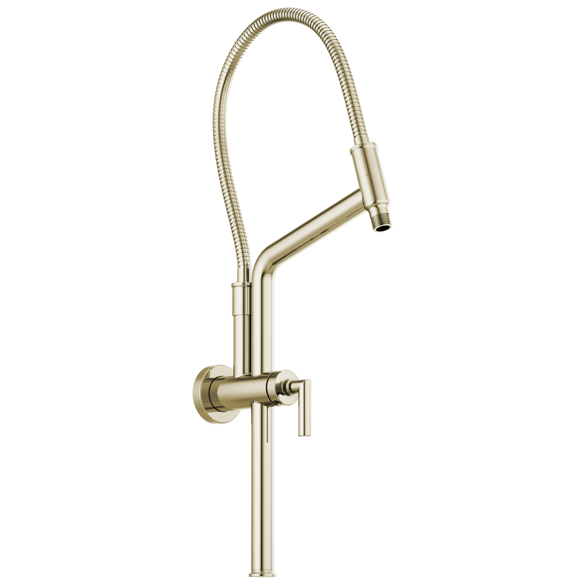 Brizo Universal Showering 10 7/16" Linear Round Slide Bar Shower Arm And Flange by Brizo