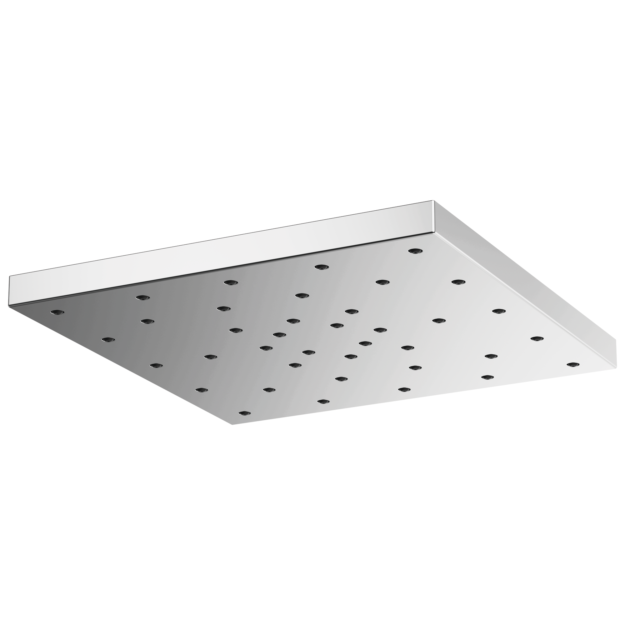 chrome shower head