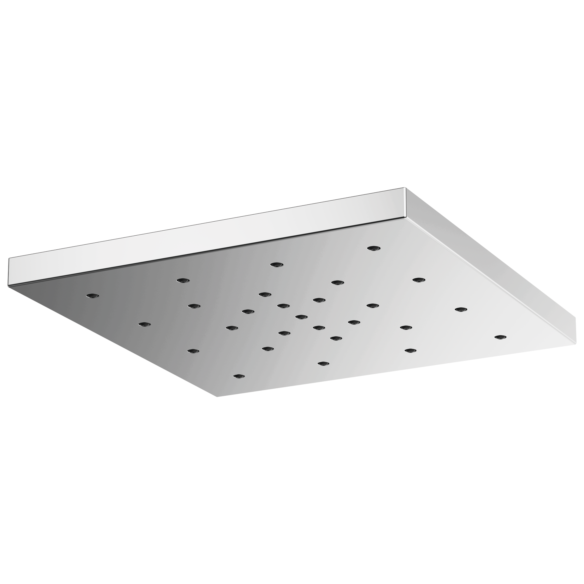 chrome shower head