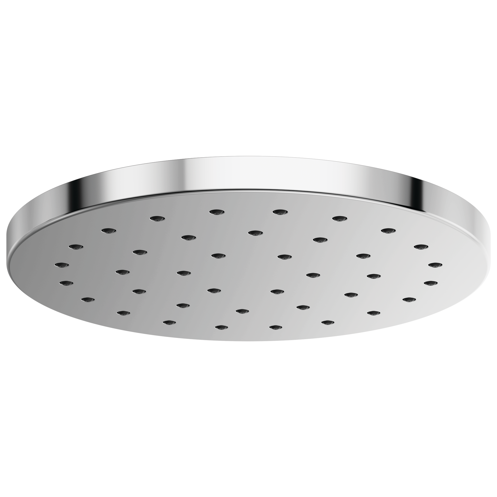 chrome shower head