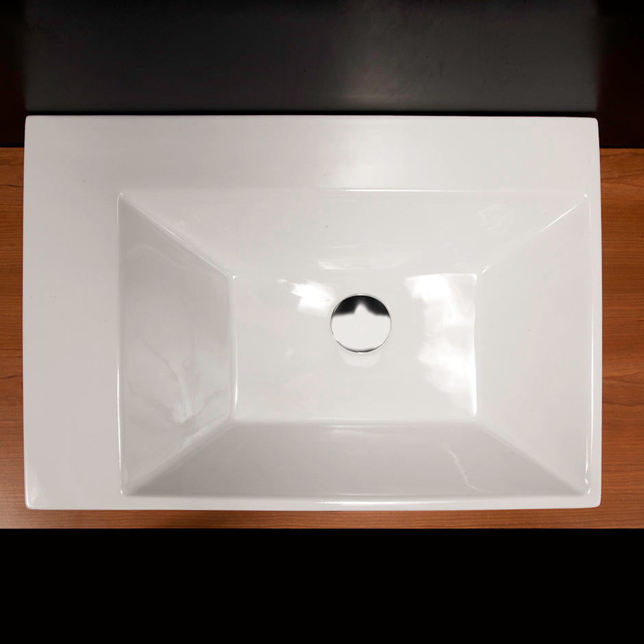 white sink