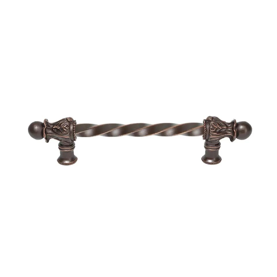 Carpe Diem Acanthus II Romanesque Style Long Pull - 1/2" Twist Bar by Carpe Diem
