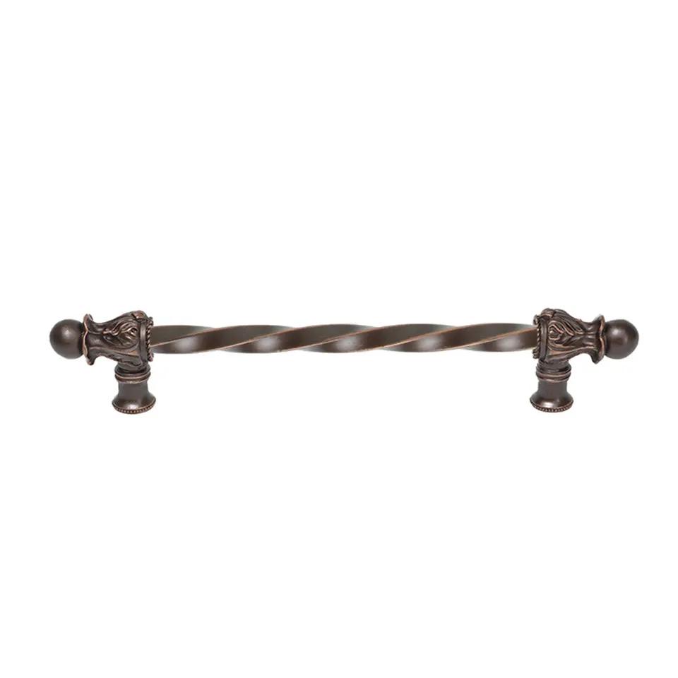 Carpe Diem Acanthus II Romanesque Style Long Pull - 1/2" Twist Bar by Carpe Diem