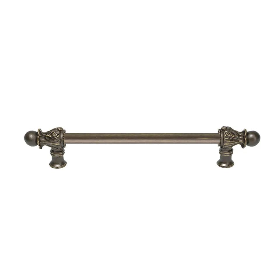 Carpe Diem Acanthus II Romanesque Style Long Pull - 1/2" Smooth Bar by Carpe Diem