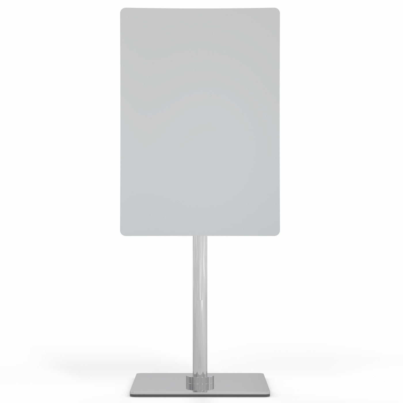 chrome makeup mirror