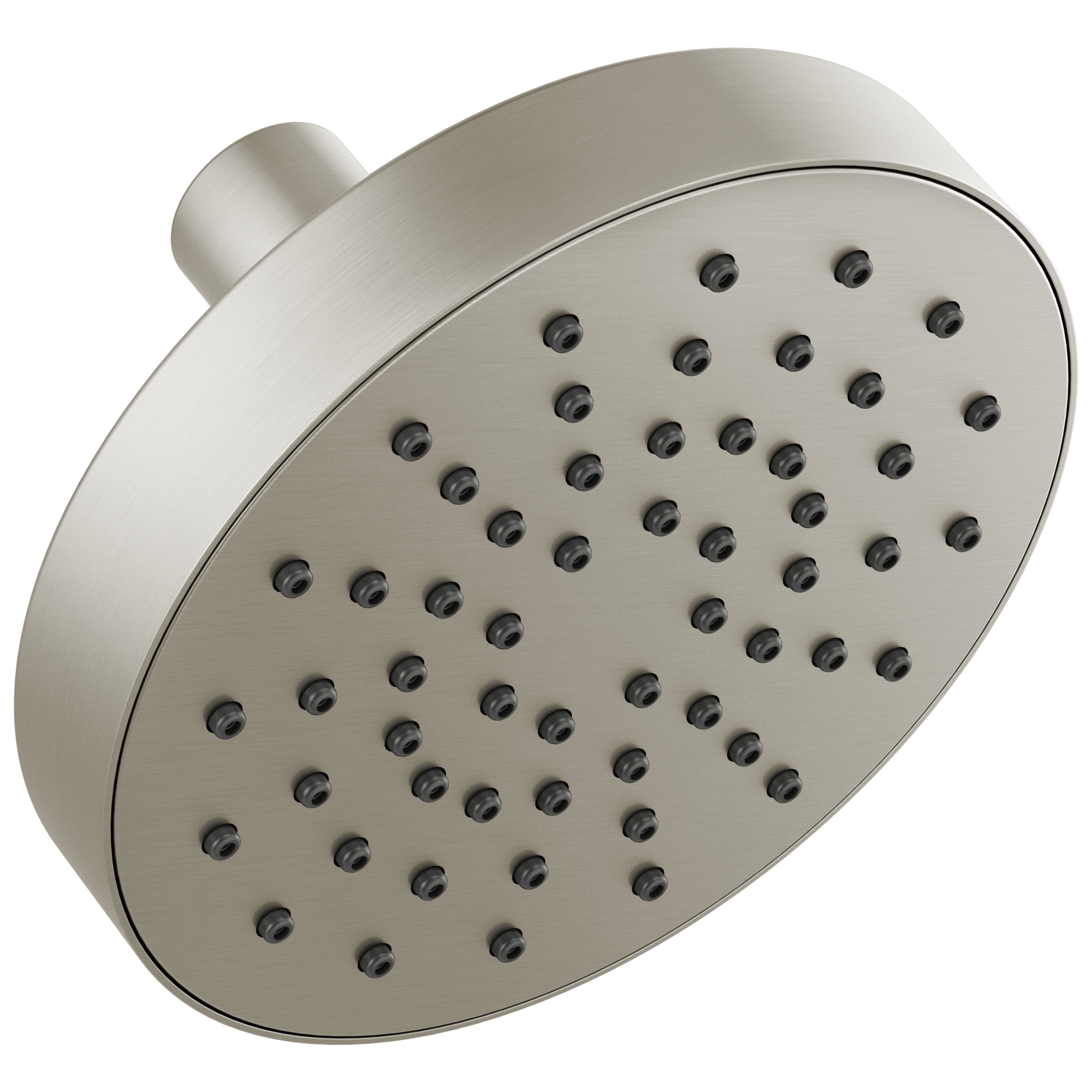 luxe nickel shower head