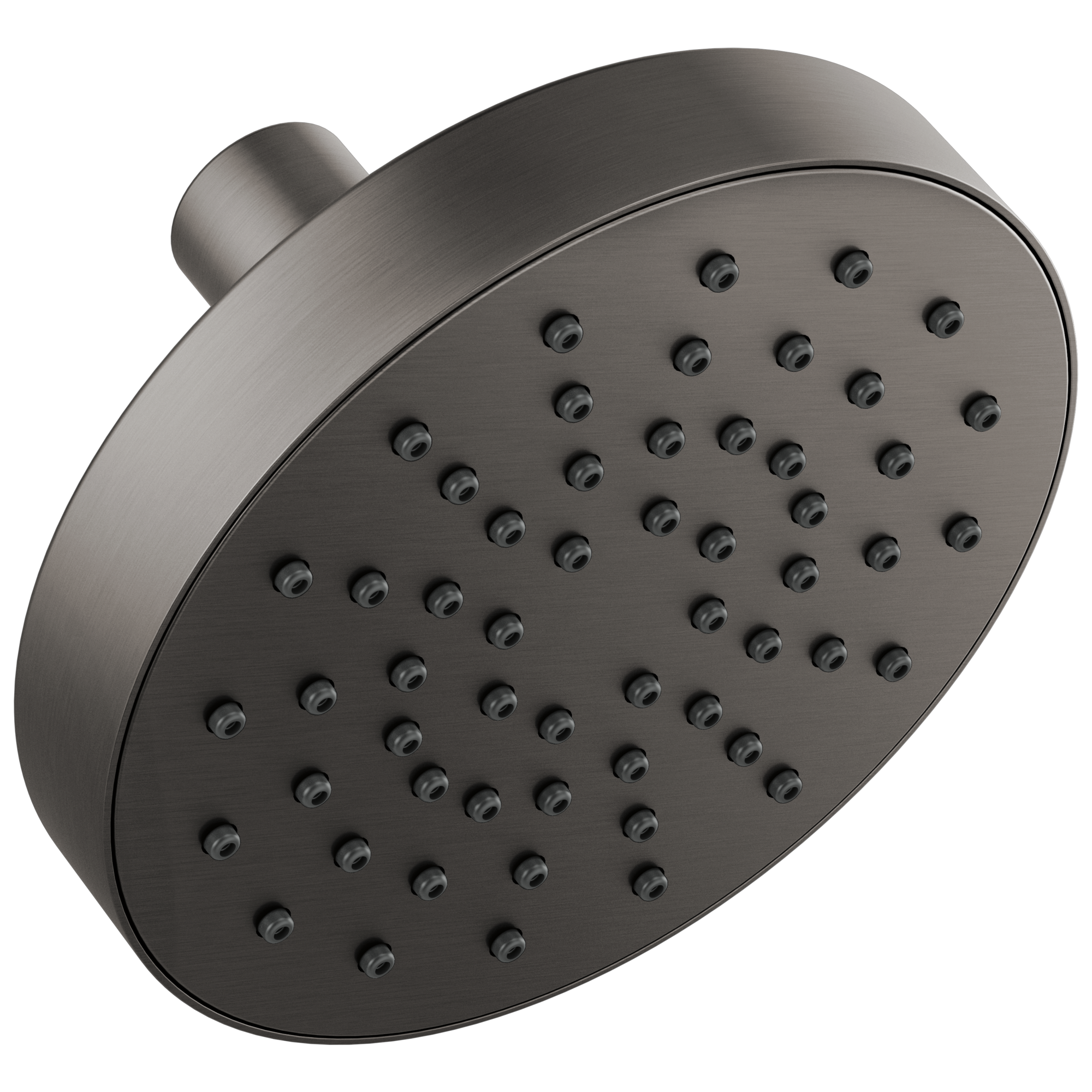 luxe steel shower head
