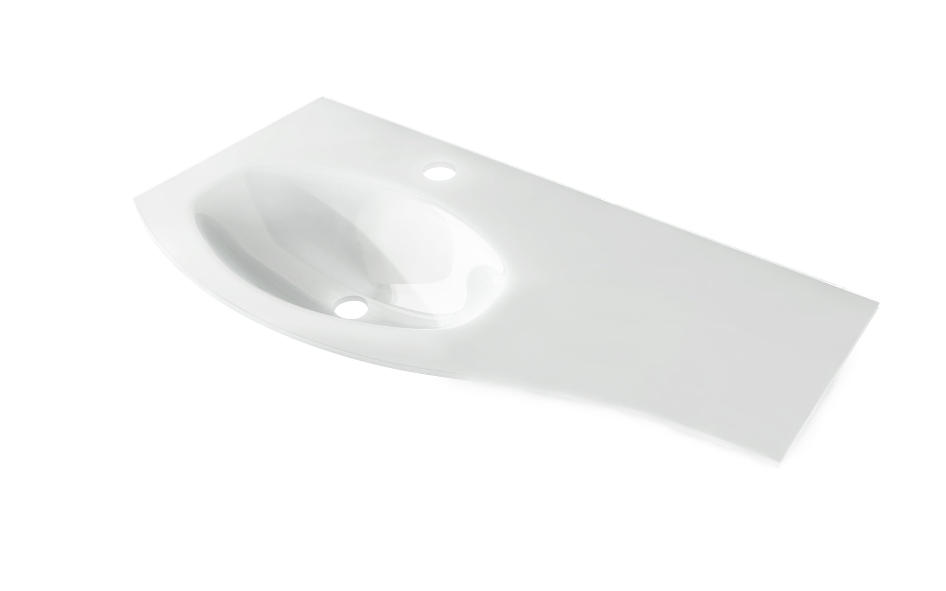 extra light white bathroom sink