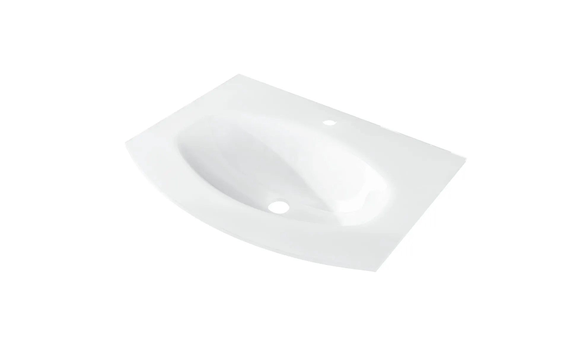 extra light white bathroom sink