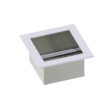 polished chrome toilet paper holder