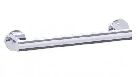 polished chrome grab bar